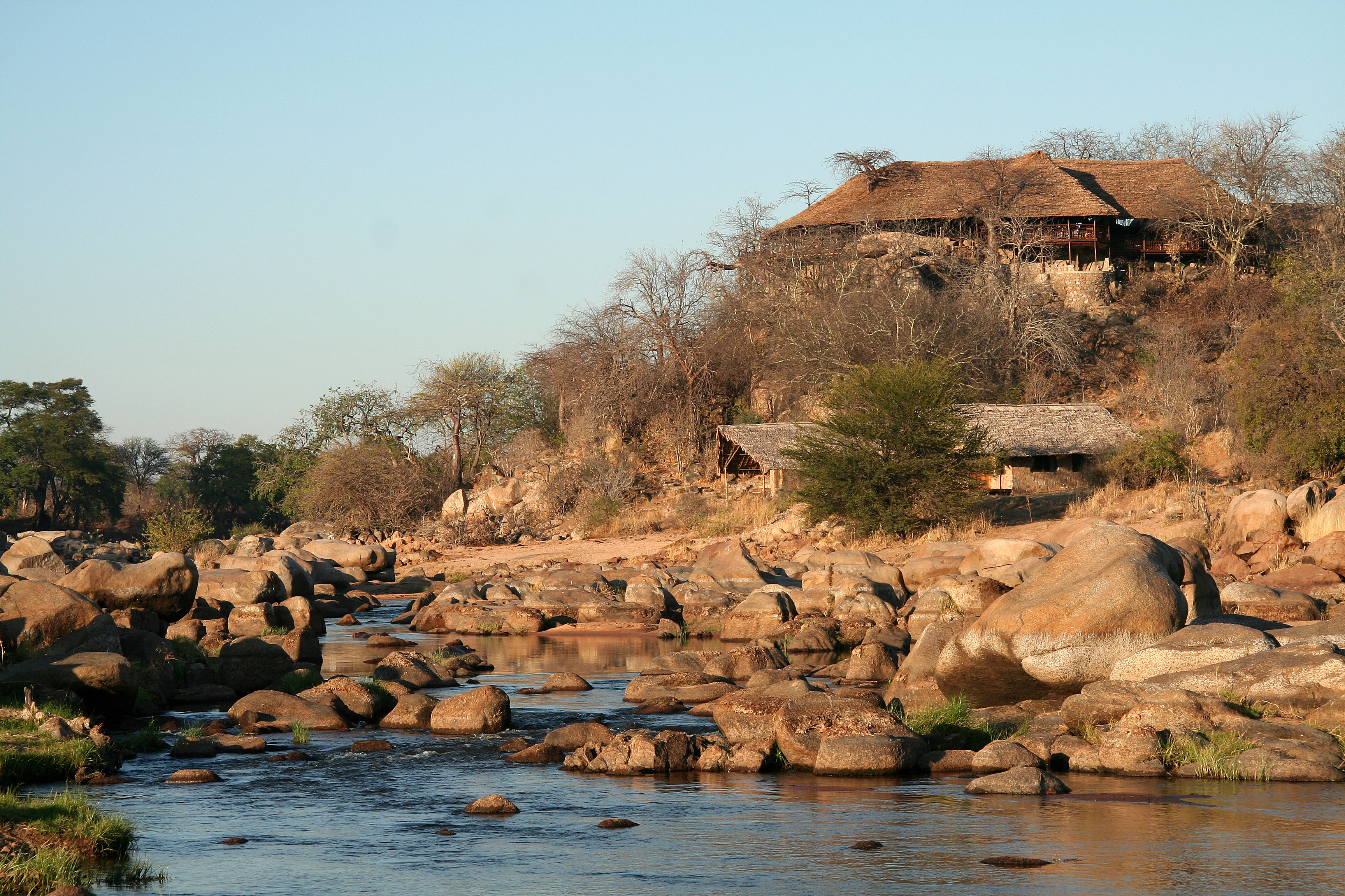 Ruaha River Lodge in Ruaha National Park, Southern Tanzania